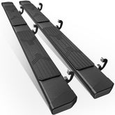 Running Boards Compatible with 2019-2026 Chevy Silverado & GMC Sierra 1500, 2020-2026 Chevy Silverado & GMC Sierra 2500HD 3500HD Crew Cab, Heavy Duty Aluminum Side Steps, Bolt-on Direct Fit, Non-Slip Surface
