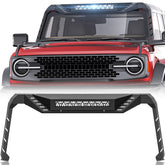 Yzona Windshield Frame, Rugged Front Guard Car Exterior Accessory with Enhanced Protection for 2021-2026 Ford Broncos