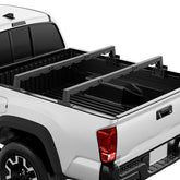 【Yzona】Metal Truck Bed Rack with 2 Cross Bars, 1000 lbs Cargo Carrier (32 x 12 x 6 inches) Compatible with Silverado, Sierra, Ram, Ford F-Series, Tacoma, Tundra, Titan, Frontier, Colorado, GMC Canyon, Gladiator JT, Ladder Rack