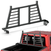 【YZONA】Adjustable Truck Headache Rack with Side Extension Racks, 56-70.6" W Compatible with Ford Ram Chevrolet GMC Toyota Nissan, High-strength Carbon Steel, Drill-on Install, Built-in Tie-down Hooks