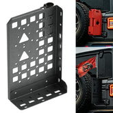 Heavy-Duty Powder Coat Carbon Steel Tailgate Expansion Bracket - 1-Count Screw-In Rear Rack Vehicle Accessory for 2018-2026 Jeep Wrangler JL Series, SUV & Automotive Accessories, 220LBS Capacity, 12.13LBS, 18.11inL x 11.42inW x 3.54inH