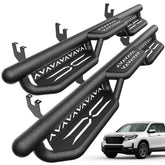 【YZONA】Running Boards for 2017-2026 Honda Ridgeline Side Steps, 2010-2024 4Runner Trail/SR5/TRD & 2017-2025 Ridgeline CrewCab; 2-step design; excl 4Runner with side skirts