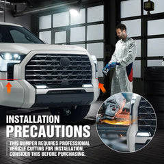 Off Road Bumpers Trucks Compatible for 2022-2024 Toyota Tundra 3rd Gen | Yzona