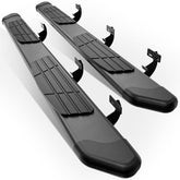 【Yzona】6" Slip-Safe Step Replacement Running Boards - Black Aluminum Alloy Step Rails with Hardware, Triple-Coat Finish, 500lb Capacity, Salt-Grime Ready for 2009-2018/2019-2022 RAM 1500 Classic, 2010-2022 RAM 2500/3500 Crew Cab Auto Accessories