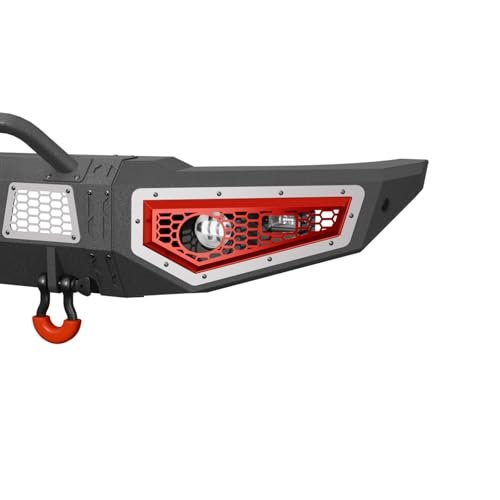 Steel Replacement Bumpers Compatible with 2021-2024 Dodge Ram 1500 TRX - Yzona