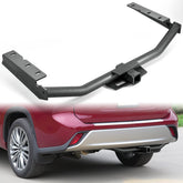 【Yzona】Heavy-Duty Bolt-On Trailer Hitch Receiver for 2020-2022 Toyota Highlander, 2 in Receiver, 8000 lbs Max Towing Capacity, Dual-Layer Black Powder Coated Carbon Steel, Ideal for Campers, Outdoor Trips, Dual-Layer Coat