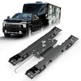 Gooseneck Hitch for 2020-2026 Chevy Silverado/GMC Sierra 2500HD 3500HD, 30,000 LBS Capacity, Hidden Under-Bed Bolt-On Gooseneck Trailer Hitch, 8mm Heavy-Duty Carbon Steel Black Powder Coated