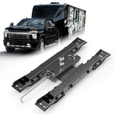 Gooseneck Hitch for 2020-2026 Chevy Silverado/GMC Sierra 2500HD 3500HD, 30,000 LBS Capacity, Hidden Under-Bed Bolt-On Gooseneck Trailer Hitch, 8mm Heavy-Duty Carbon Steel Black Powder Coated