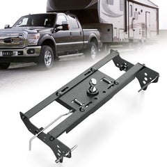 【EYOUHZ】Underbed Gooseneck Trailer Towing Hitch Underbed Kit, Complete System for 1999-2016 Ford F250/F350 Super Duty, 30000 lbs Capacity, 2-5/16-In Flip-Over Ball