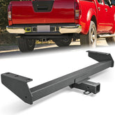 Trailer Hitch Compatible with 05-26 Nissan Frontier &09-12 Suzuki Equator 2-Inch Receiver with 8,000 LBS, Heavy-Duty Steel Construction for Towing and Hitch-Mounted Accessories
