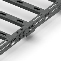YZONA Full-Size Platform Roof Rack Cargo Basket, 700 lbs Cap., Compatible with 2010-2023 GX406, Overland Outdoors Rooftop Luggage Storage Holder, Roof Racks
