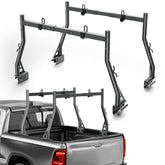 Universal Heavy-Duty Steel Truck Bed Ladder Rack, 900lb Load Capacity, Extendable for 53-69.5in Wide Truck Beds, Ideal for Kayak, Lumber