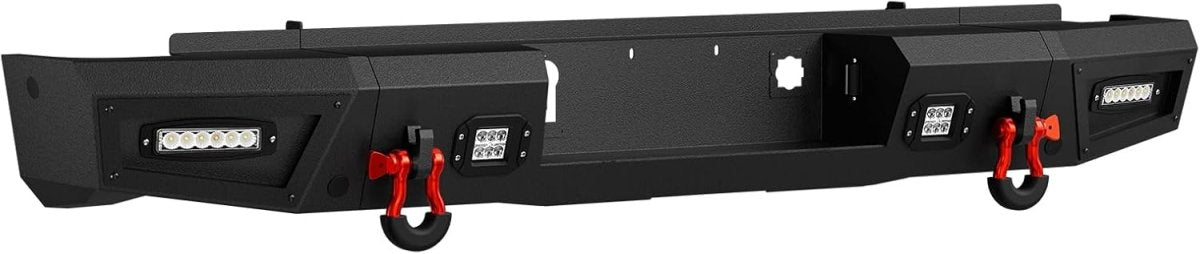 Heavy Duty Truck Front Bumpers for 2016-2018 Chevy Chevrolet Silverado 1500 Bumper with Winch Plate | Yzona