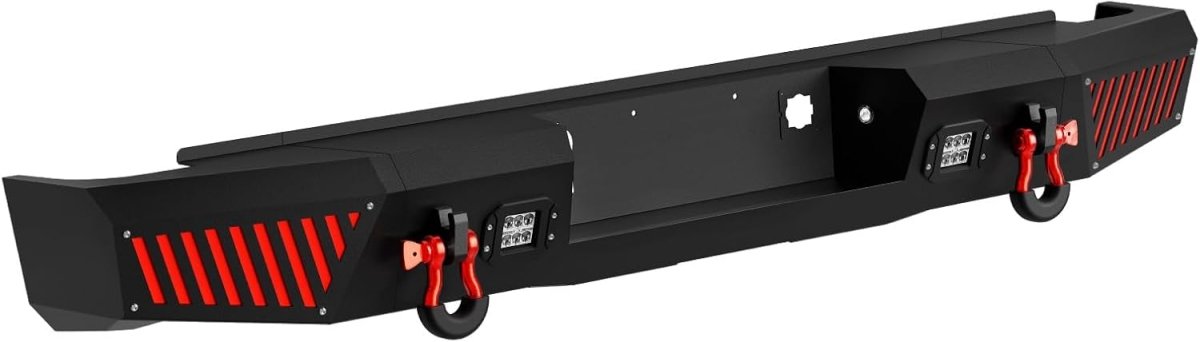 Pickup Truck Front and Rear Bumpers for 2014 2015 Chevy Silverado 1500 with Winch Plate| Yzona
