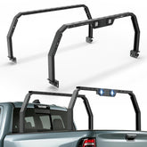 【Yzona】Durable Adjustable 23-26" High Pickup Truck Rear Racks with 2 LED Lights, Universal Automotive Accessory for Bikes & Luggage, Fit for Frontier Tacoma Tundra Silverado Sierra Ram 1500 Titan Canyon Colorado JT Ford F-Series Ranger, Vehicle Accessory,
