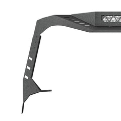 【YZONA】Windshield Frame Compatible for 2018-2026 Wrangler JL & Gladiator JT, Not for JL 4xe & JT Mojave. Built-in LED Bar & Sun Visor, Heavy-Duty Front Windscreen Rack Protector. No Drilling Install