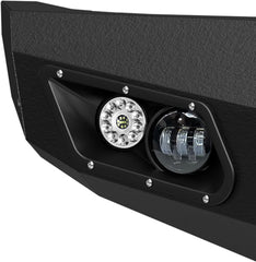 Pickup Replacement Front Winch Bumpers for 2011-2014 GMC Sierra 2500 3500 HD with 5 x LED Lights | Yzona