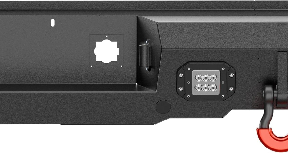 Rear Overland Durable Bumpers for 2019-2024 Chevy Chevrolet Silverado 1500 & GMC Sierra 1500 | Yzona