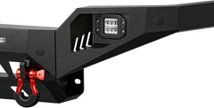 for Toyota Tacoma Front Bumpers Compatible with 2016-2023 Toyota Tacoma 3rd Gen Equipped with 3 x LED Lights | Yzona