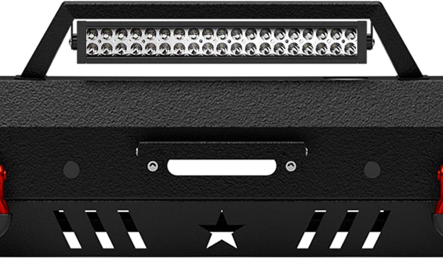 for Toyota Off Road Bumpers Compatible with 2016-2023 Toyota Tacoma 3rd Gen with Winch Plate | Yzona