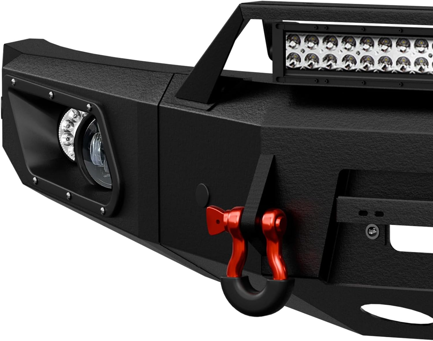 for Ford Aftermarket Front Bumpers Compatible with 2010-2014 Ford F150 F-150 SVT Raptor with Winch Plate | Yzona