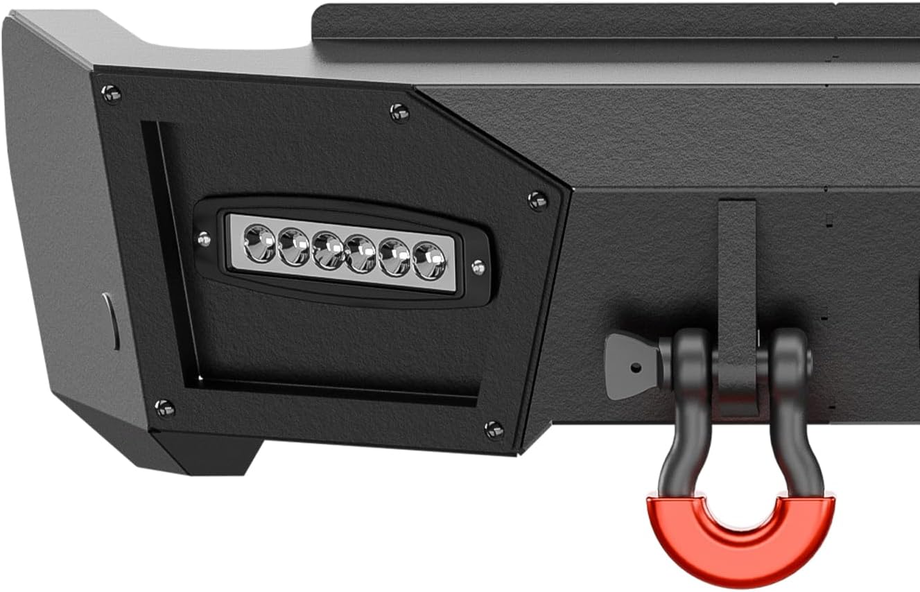 Rear Overland Durable Bumpers for 2019-2024 Chevy Chevrolet Silverado 1500 & GMC Sierra 1500 | Yzona