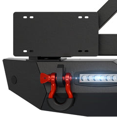 Aftermarket Back Bumpers Compatible with 2018-2025 Jeep Wrangler JL JLU