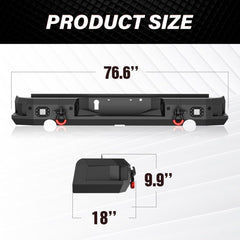Aftermarket Bumpers for Dodge Ram 1500 Rebel 2015-2018 - Yzona