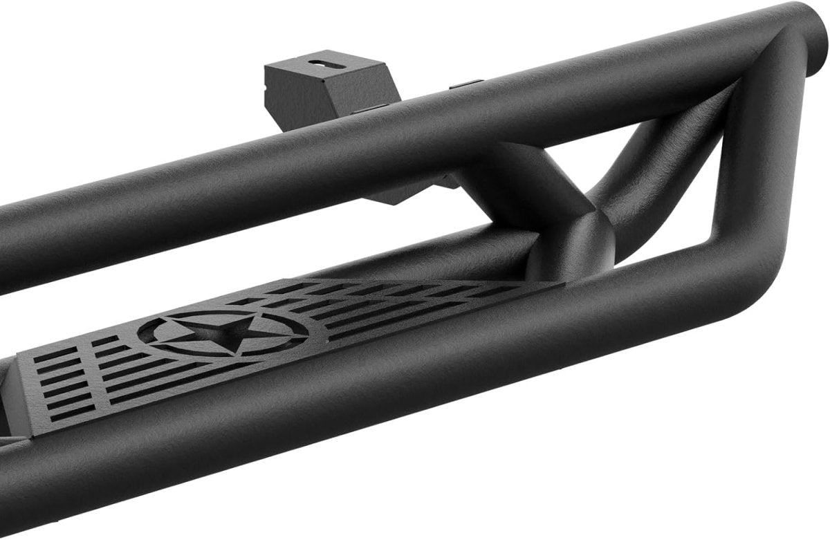 for Jeep Side Steps Running Boards Compatible with Jeep Wrangler JL 2 Doors(18-25)-Include 4XE Model | Yzona