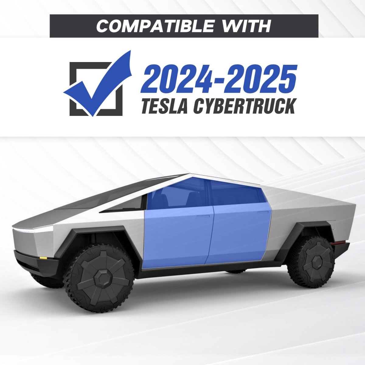 Running Boards for Trucks Compatible with 2024-2025 Tesla Cybertruck - Yzona