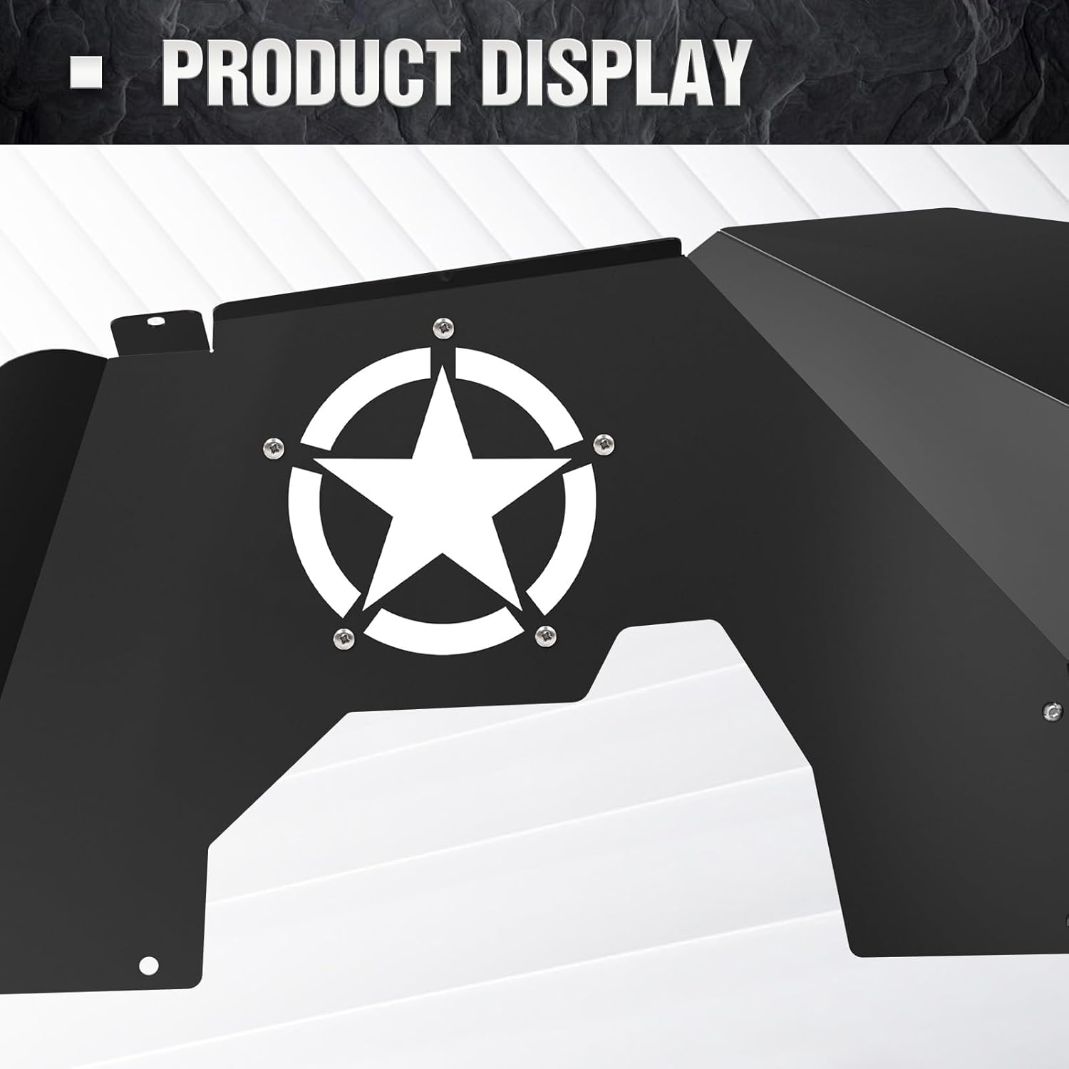 for Jeep Gladiator Inner Fender Liners | 18-24 Jeep Wrangler JL & JLU Unlimited Gladiator JT | Yzona