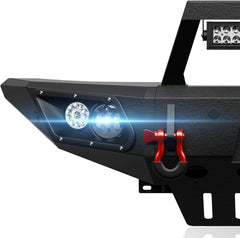 Strong Made Front Bumper for 2007-2014 Toyota FJ Cruiser 1st Gen with Winch Plate | Yzona