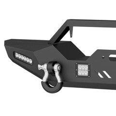 Front Replacement Bumpers Compatible with 1987-2006 Jeep Wrangler YJ TJ LJ Unlimited - Yzona