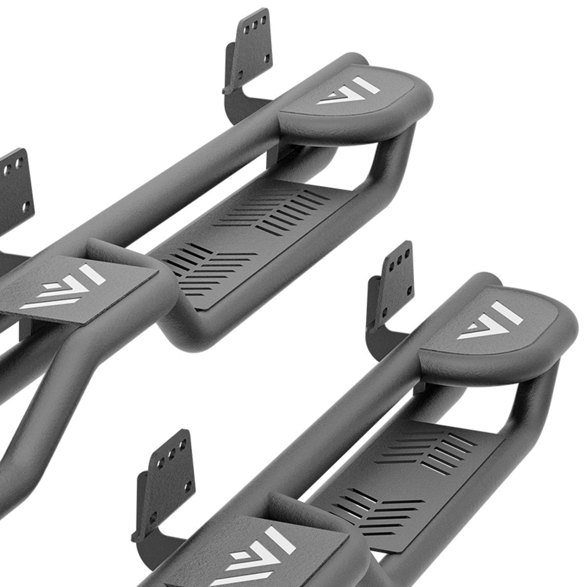 for 2020 Ram 1500 Running Boards Compatible with 2019-2025 Dodge Ram 1500 New Body Double/Extended Cab - Yzona