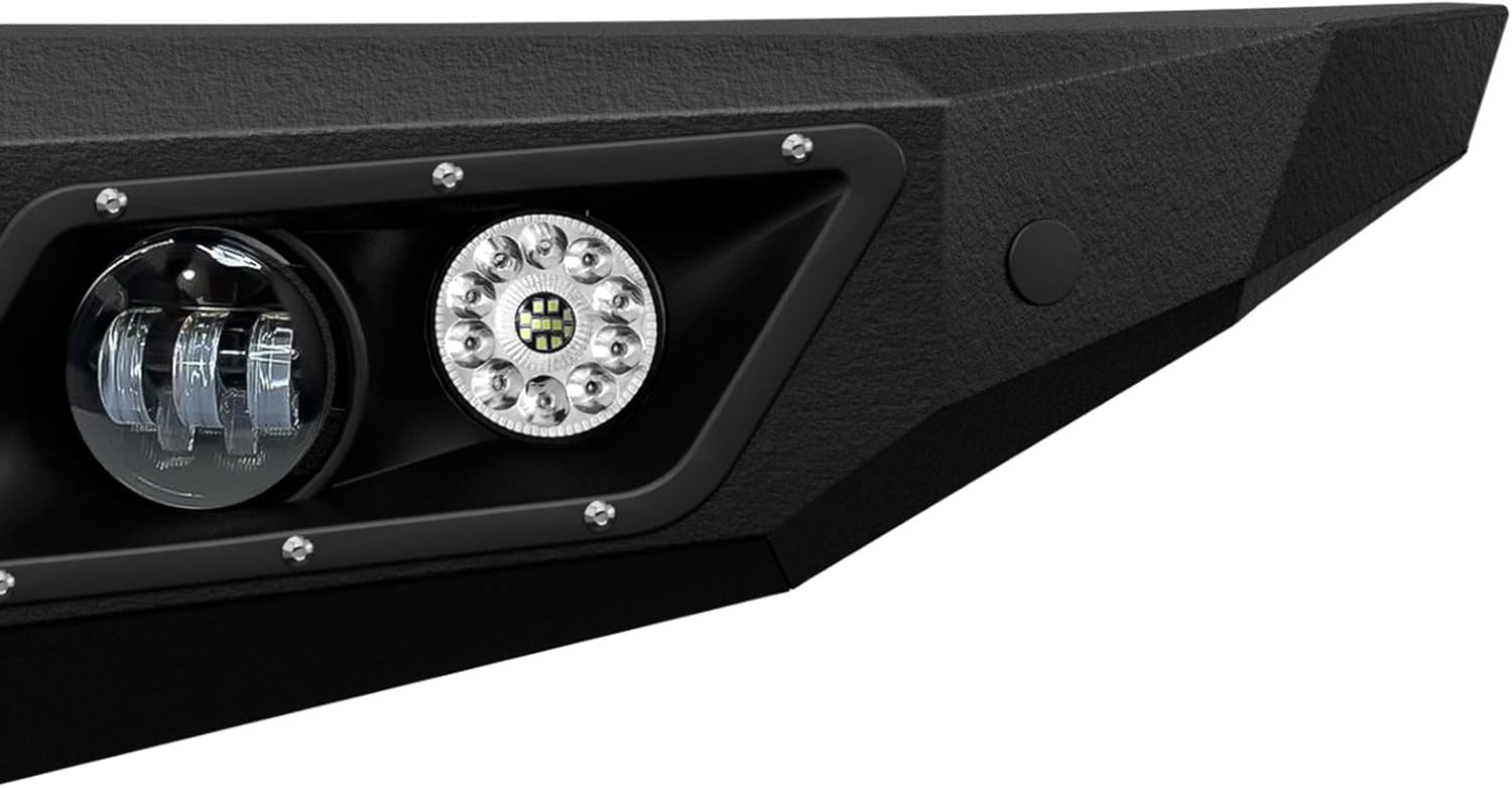 for Ford Aftermarket Front Bumpers Compatible with 2010-2014 Ford F150 F-150 SVT Raptor with Winch Plate | Yzona