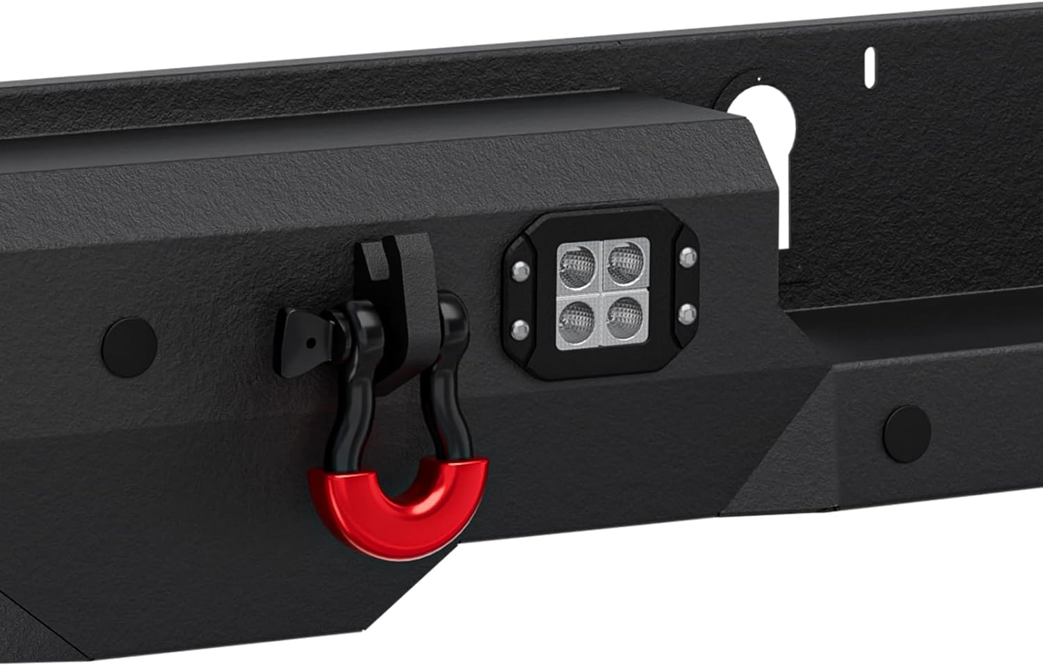 New Truck Rear Bumpers Compatible with 2022-2024 Toyota Tundra with LED Lights | Yzona