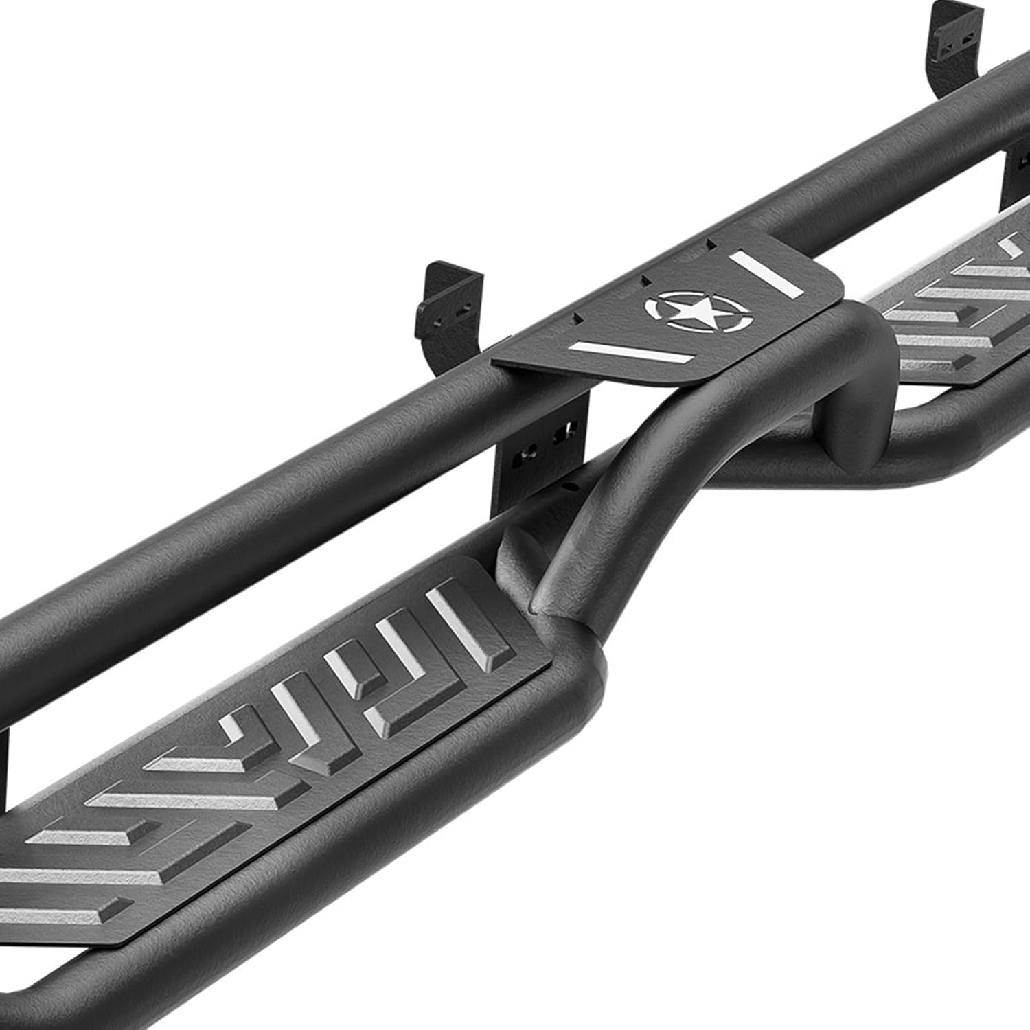 Crew Cab Running Boards for 2009-2018 Dodge Ram 1500 | 2019-2024 Ram 1500 Classic | 2010-2024 Ram 2500 & 3500 | Yzona