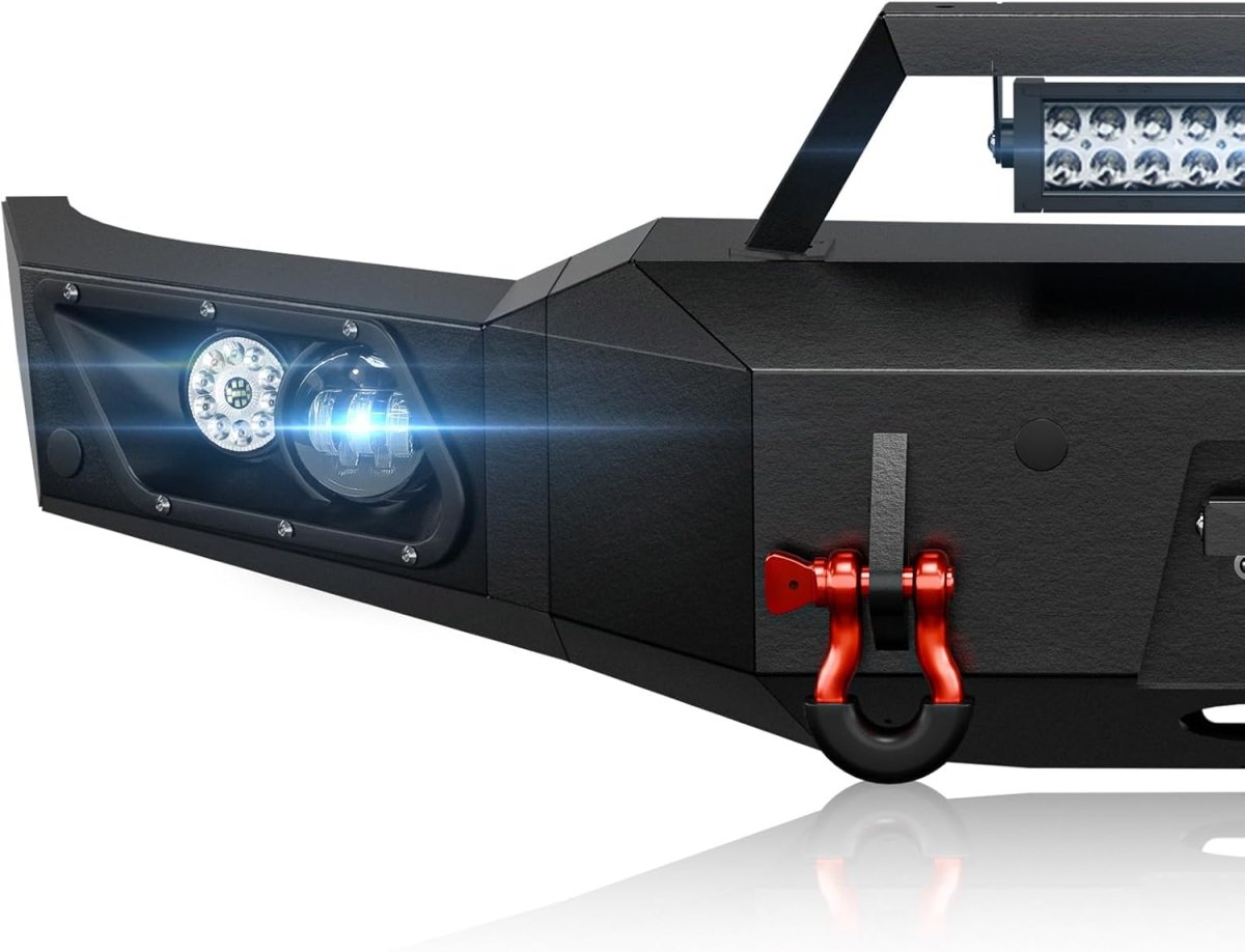 Off Road Ford Truck Bumpers for 2021-2024 Ford F-150 with Winch Plate | Yzona