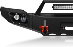 Pickup Heavy Duty Winch Bumpers for 2014-2015 GMC Sierra 1500 Equipped with LED Lights | Yzona