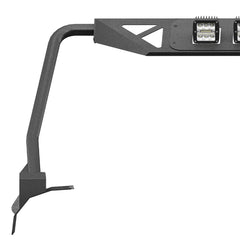 【YZONA】Windshield Frame Compatible for 2018-2026 Wrangler JL & Gladiator JT Not for JL 4xe & JT Mojave. Built-in LED Light & Sun Visor, Heavy-Duty Front Windscreen Rack Protector. No Drilling Install