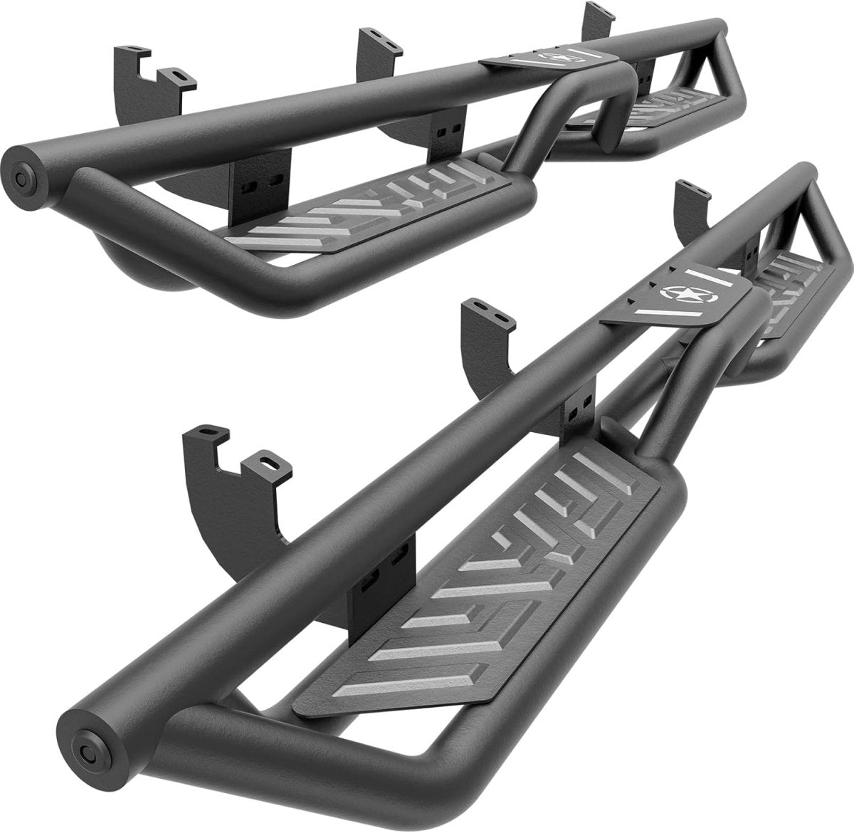 Double Cab & Crew Cab Running Boards for 2024 2025 Toyota Tacoma 4 Full-Size Doors | Yzona