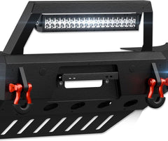 Strong Made Front Bumper for 2007-2014 Toyota FJ Cruiser 1st Gen with Winch Plate | Yzona