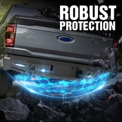 Real Truck Bumpers Compatible with 2021-2024 Ford F-150 | Yzona