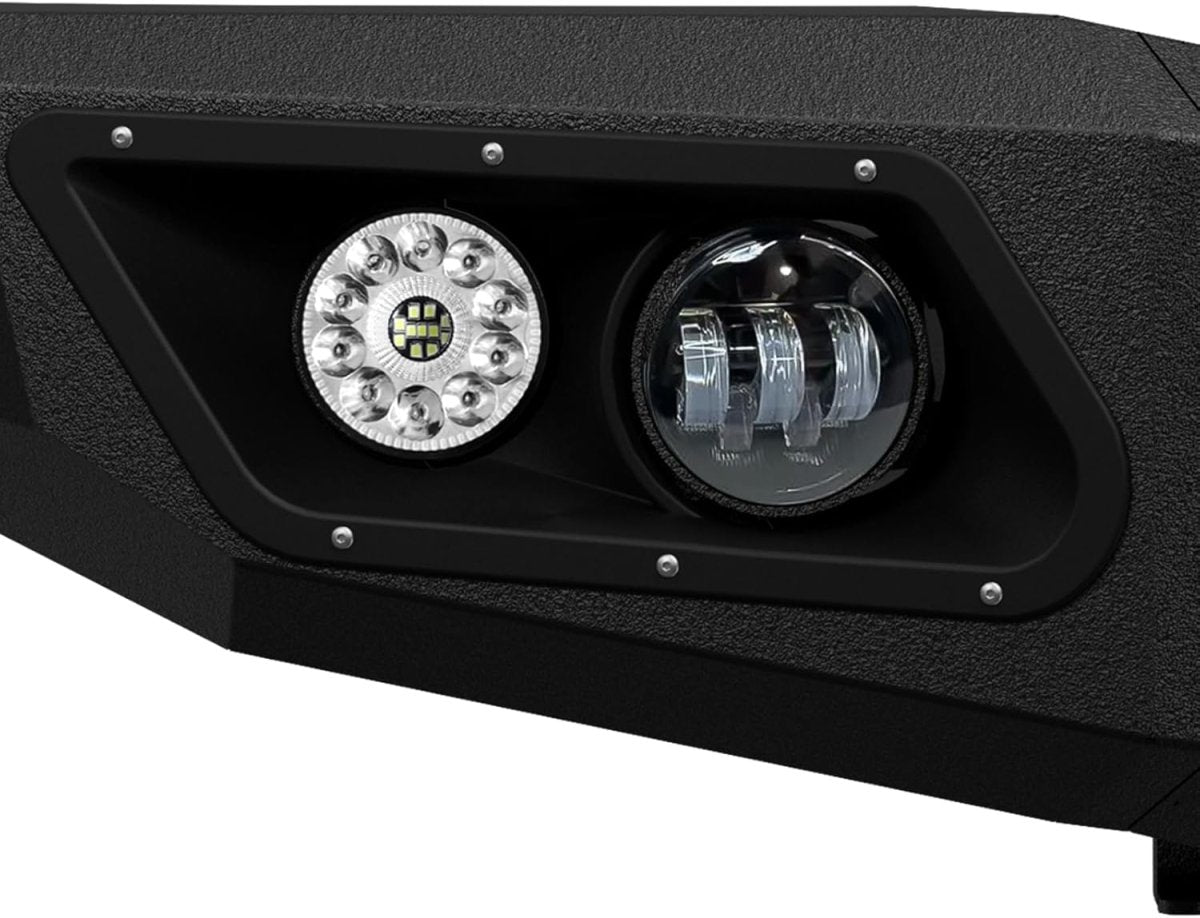 Front & Rear Pickup Heavy Duty Bumpers for 2015-2019 Chevy Silverado 2500 3500 HD Trucks | Yzona