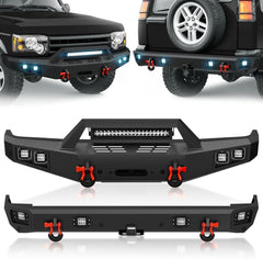 Best Replacement Bumper for 1999-2004 Land Rover Discovery 2 Rock Crawler Bumper | Yzona