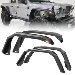 Truck Wheel Fender Flares Compatible with 2020-2024 Jeep Gladiator JT | Yzona