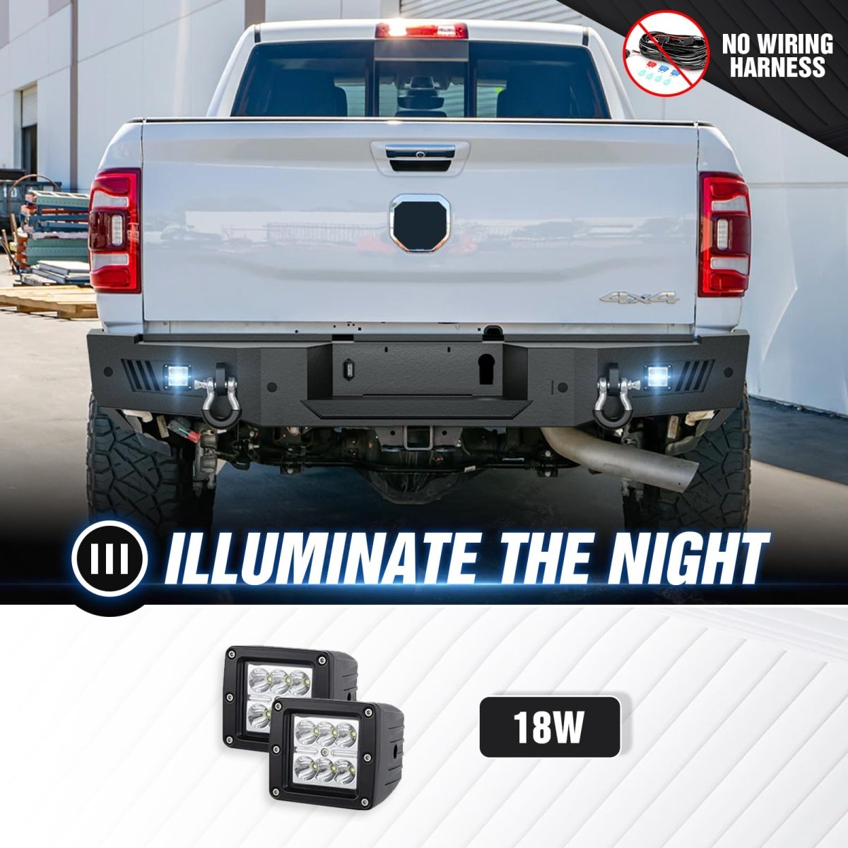 Aftermarket Bumpers for Dodge Ram 2500 3500 2019-2025