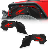 Fender Liners for Jeep JK | 07-18 Jeep Wrangler JK & JKU Unlimited Sport Sahara Rubicon | Yzona