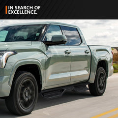 for CrewMax Cab Running Boards Compatible with 2022-2025 Toyota Tundra | Yzona