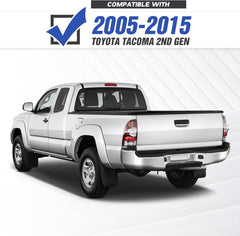 for Tacoma Steel Rear Bumper Compatible with 2005-2015 Toyota Tacoma | Yzona